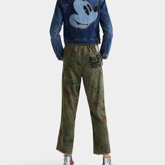Desigual x Disney Mickey Mouse Tencel Pants - Picture 2 of 12